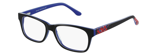 HEIVA HA1401 Noir sur bleu